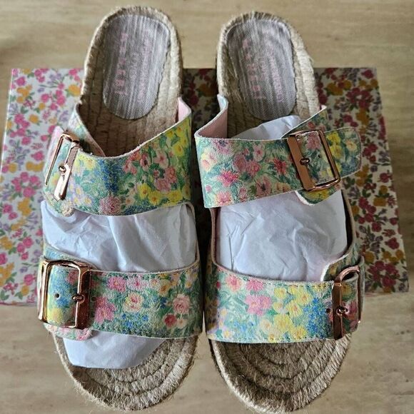 Love Shack Fancy Manebi size 41 (9.5) NWT sandals - Picture 2 of 7